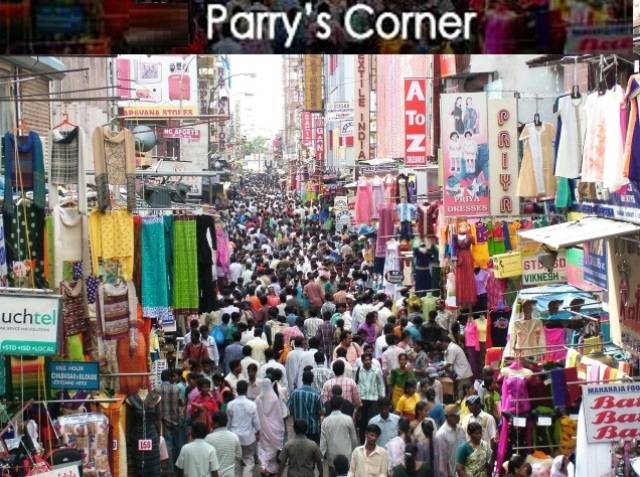 10 Famous Streets To Visit In The Parry’s Corner Shopping Market In Chennai