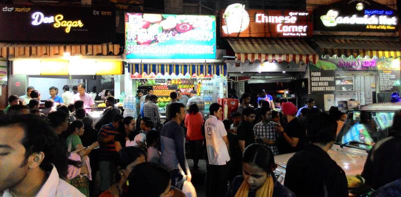 11 Best Places For Street Food In Bangalore