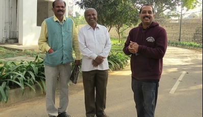 A Heartening Sight At Iim-bangalore |