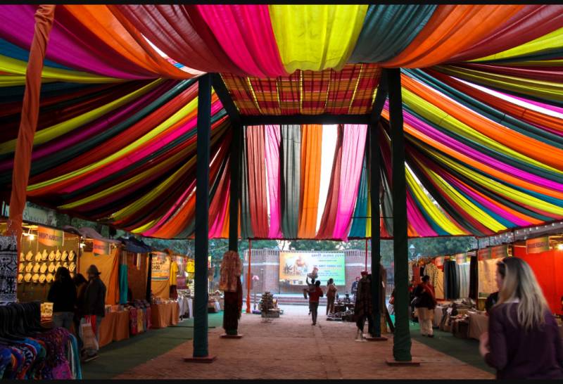 Dilli Haat- The Famous Craft Bazaar Of The City.