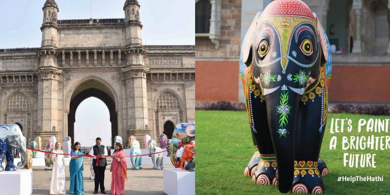 With 101 Designed Elephants, Mumbai Welcomes India's First Elephant Parade
