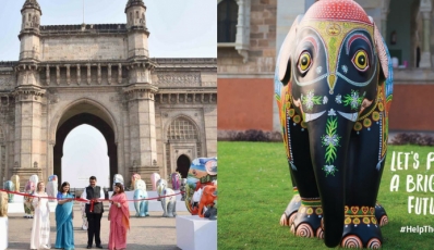 With 101 Designed Elephants, Mumbai Welcomes India's First Elephant Parade