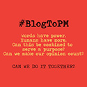 #BlogToPM
