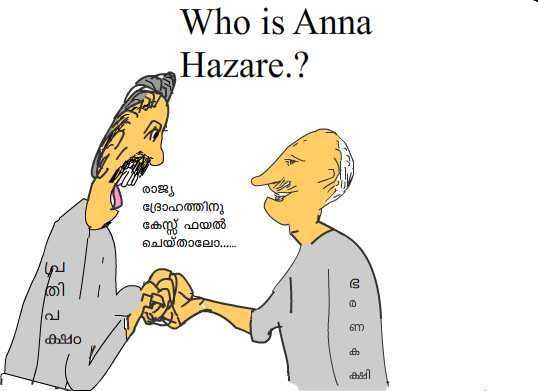 ആരാണ്‍ അണ്ണാ ഹസാരേ.