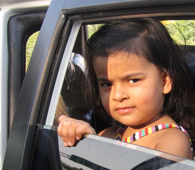 बिटिया की बातों के कुछ पल 