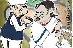 कार्टून :- तुम अपना अण्‍णा मुझे दे दो…