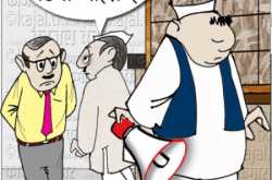 कार्ट्रन :- टी.वी. डि‍बेट में मुझे कोई नहीं हरा सकता