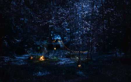 रात की बाती.... डूब गयी !