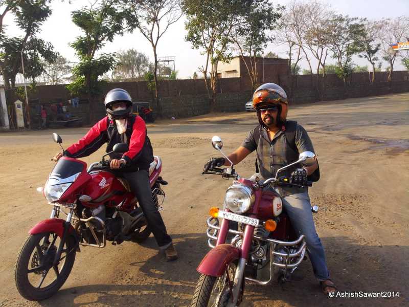 ठाणे वज़्रेश्वरी ठाणे- बुलेट सफारी.