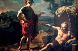 अलेक्झांडर आणि डायोजनीज