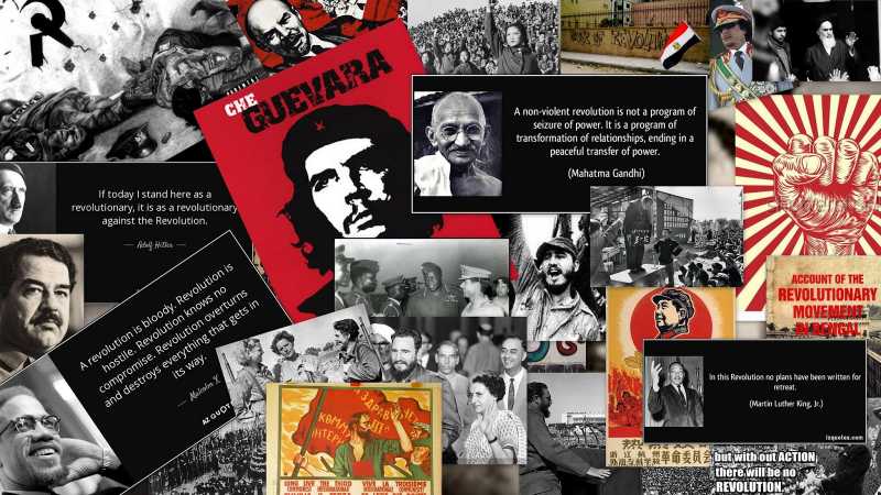 क्रांति: पूर्वार्ध आणि उत्तरार्ध