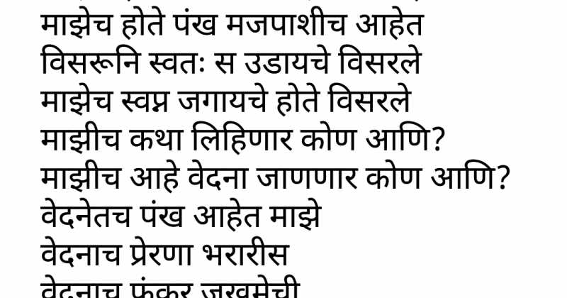 à¤à¤µà¤¿à¤¤à¤¾: à¤µà¥à¤¦à¤¨à¤¾