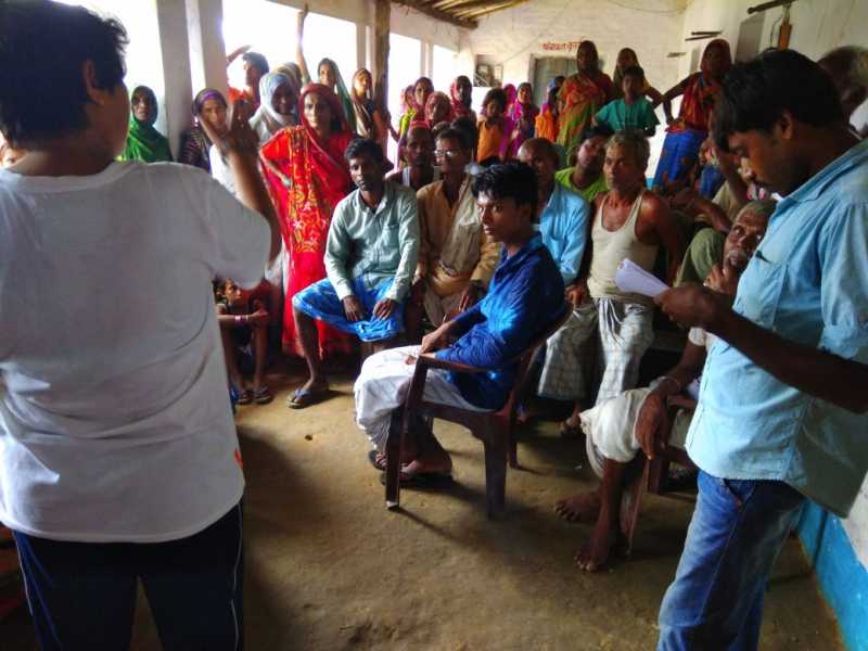 सीएम नीतीश के नाम मनियारी पंचायत केर मुखिया के पत्र