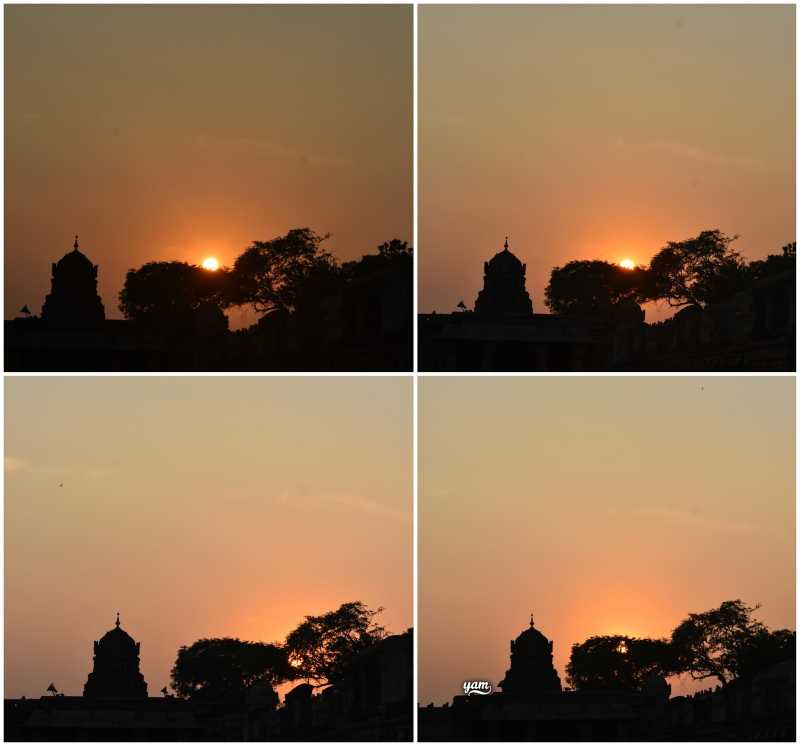 അസ്തമയം, സന്ധ്യ , വെളിച്ചം - തഞ്ചാവൂർ നിറങ്ങൾ 