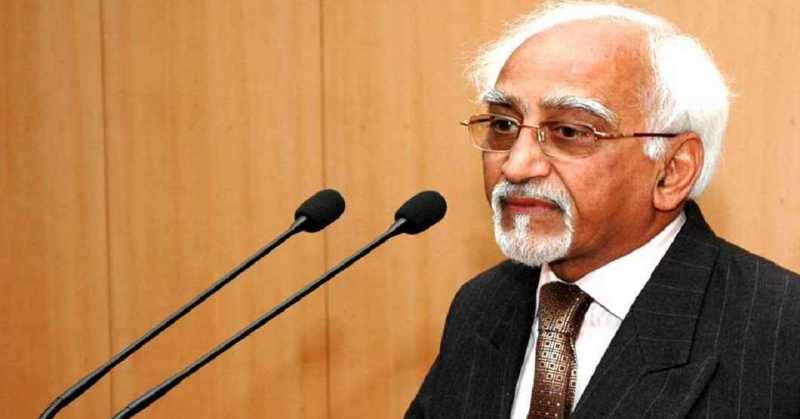 हामिद अंसारी, जिन्ना की तस्वीर और एएमयू में हंगामा