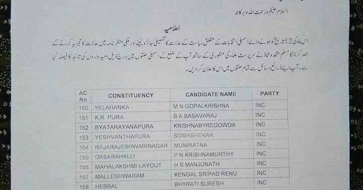 कभी विचार किया कि मुस्लिम व् मुस्लिम संगठन क्यों कांग्रेस व् अन्य "सेक्युलर" पार्टियों का समर्थन करते रहे है ?