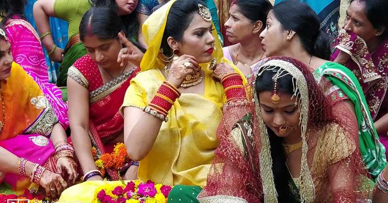 दिल्ली मे मधुश्रावणीक भव्य रंगारंग आयोजन, देखु फोटो