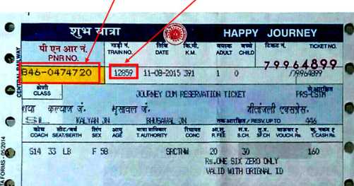 ट्रेन टिकेट में यात्रा की तिथि को बदलने की सुविधा  