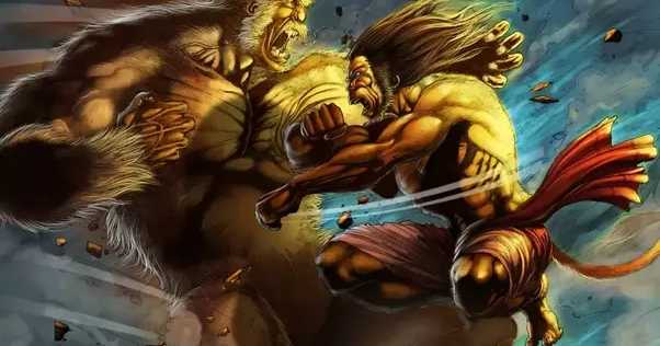 जब हनुमान कुम्भकर्ण से शर्त हार गए