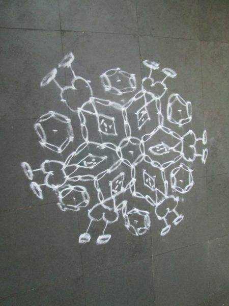 गरबा / गर्बा  बाहुली  रांगोळी