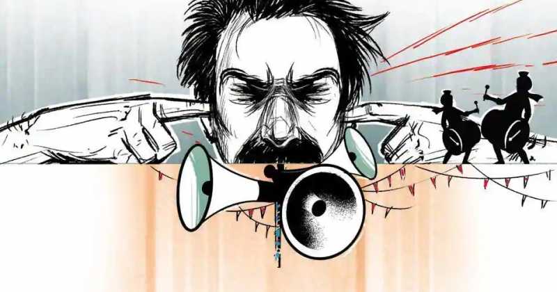 धरम बिना आवाज का कैसा होता है रे तेरा कैसे बिना शोर करे तू धार्मिक हो जाता है 