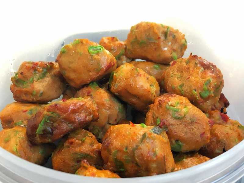 ทอดมันย่าง อาหารคลีน เมนูเพื่อสุขภาพ ช่วยควบคุมน้ำหนัก