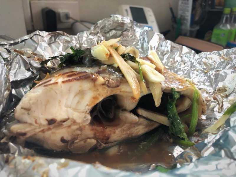 ปลานึ่งซีอิ๊ว อาหารคลีน เมนูเพื่อสุขภาพ ช่วยควบคุมน้ำหนัก