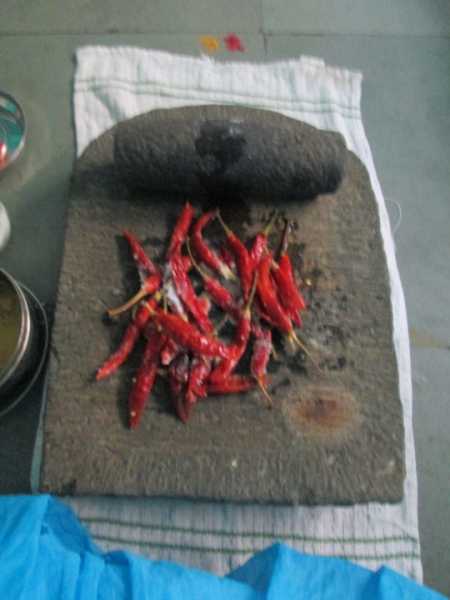 लाल मिरची चा खरडा