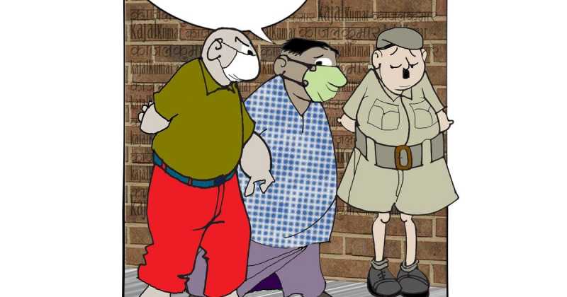 कार्टून :- चलो दिल्‍ली  