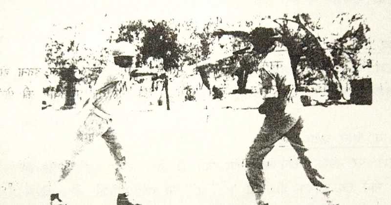 लाठी ड्रिल : लाठी से बचाव करने का तरीका  