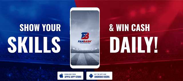 (100% Bonus Usable) Fanbash Fantasy Referral Code - Get Rs.50 On SignUp - February 2019