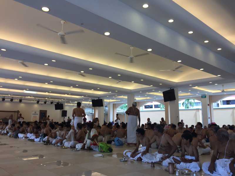 சிங்கப்பூர் ஆவணி அவிட்டம் 2018