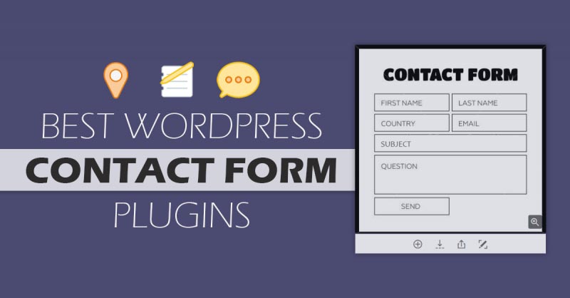 #5 Free Wordpress Contact Form Plugins | Form Builder Plugins