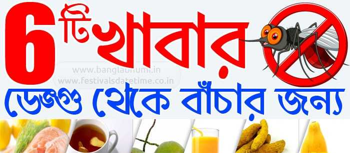 ডেঙ্গু থেকে বেঁচে থাকার জন্য ৬টি গুরুত্বপূর্ণ খাবার, 6 Diet Meal Plan For Dengue Patient
