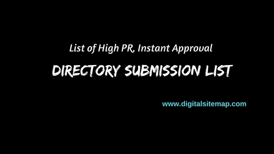 (A-Z) High PR Instant Approval Directory Submission Sites List 2018