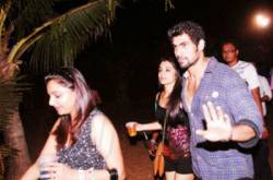  ACTRESS TRISHA WITH RANA DUGGABATI AT GOA BEACH | Gateway to world cinema.. 