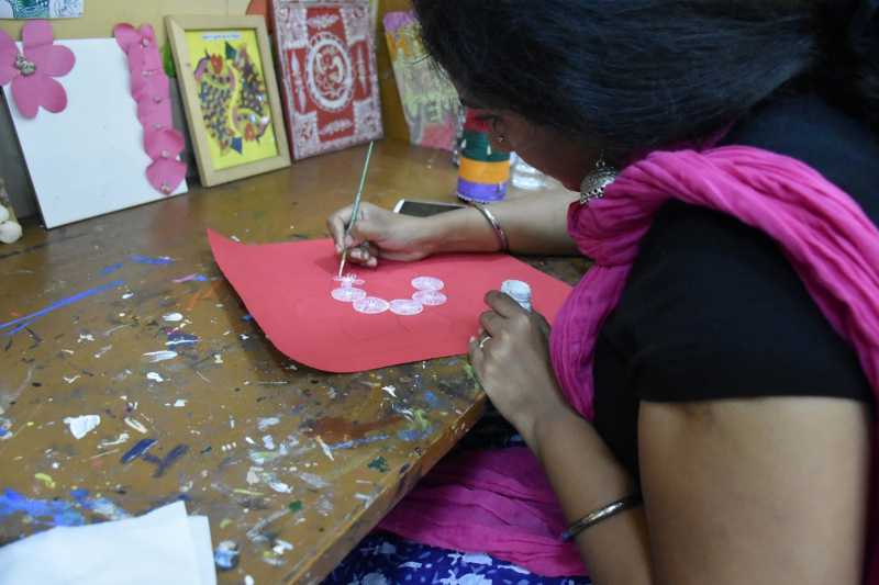 "Aipan" - Art From Uttarakand 