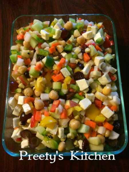 (Almost )Raw Vegan Healthy Salad Recipe