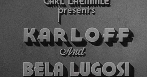 "Are We Not Both The Living Dead?" Karloff Meets Lugosi