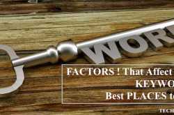  Best Places to Put Keywords!