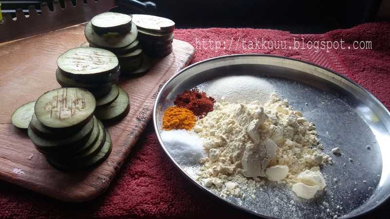 वांग्याचे काप/ Brinjal Flippers