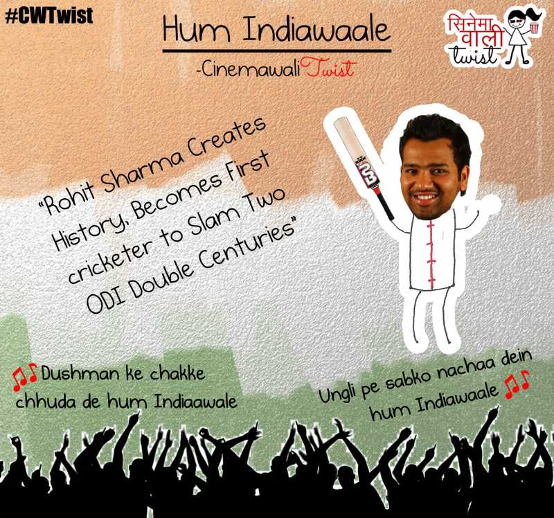 #CWToons 23: Rohit Sharma Hits 2nd Double Century