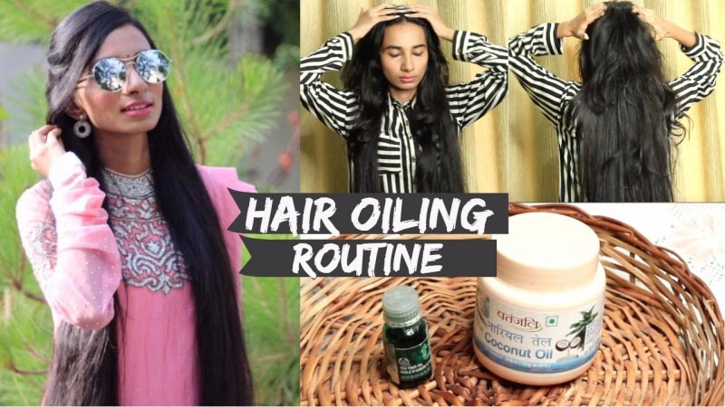सर की मालिश कैसे करें /Hair Oiling Routine | How To Apply Oil For Growth Long/Shiny/Healthy Hair - FIVE FEET FIVE