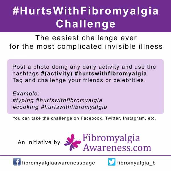 #HurtsWithFibromyalgia Challenge
