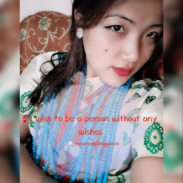 "I Wish To Be A Person Without Any Wishes"