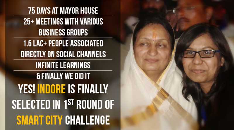 #IndoreSmartCity - Success And Learning Side By Side!