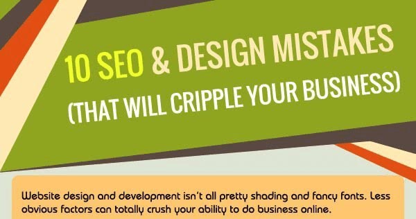 [Infographic] Top 10 SEO And Design Mistake जो आपके ब्लॉग को ख़तम कर देगा