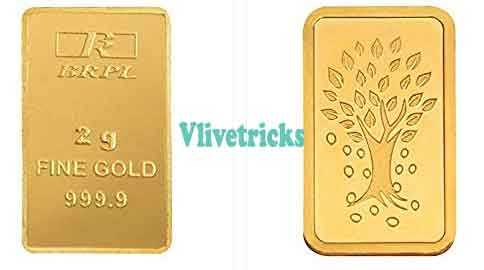 (Loot Deal) Amazon -Buy Gold Coins Worth Rs 5000 At Rs 2910 - Vlivetricks