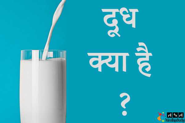 दूध (Milk) क्या है ? दूध के फायदे और नुकसान | कच्चा दूध पीने के लाभ | हिंदी से हेल्प
