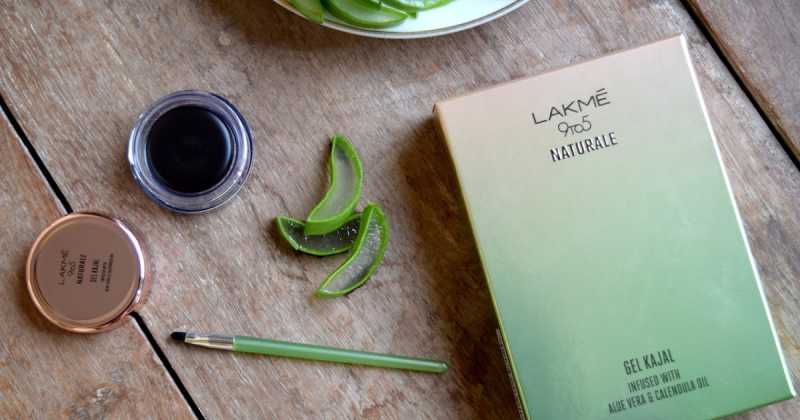 *New* Lakme 9 To 5 Naturale Gel Kajal Review,Swatches